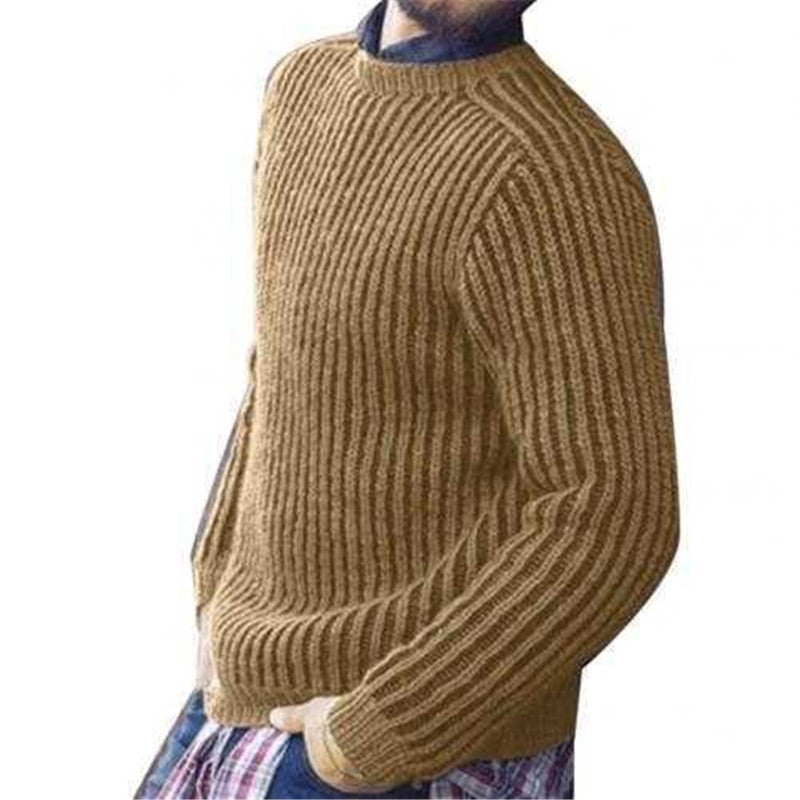 Sweater men blue warm jacket men handsome tall